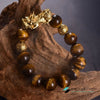 TCC™ Natural Tiger Eye Fengshui Attract GoodLuck Bracelet
